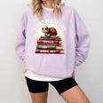 I Just Really Like Turtles And Books OK Turtle Reading Comfort Colors Sweatshirt Crimson