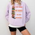 I Just Want To Read My Books Ignore All Of My Adult Problems Comfort Colors Sweatshirt Crimson