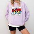 Ka-Pow 36 Years Old Comic Book 36th Birthday Super Hero Comfort Colors Sweatshirt Crimson Ka-Pow 36 Years Old Comic Book 36th Birthday Super Hero Comfort Colors Sweatshirt Crimson