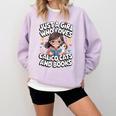 Kawaii Cat And Books Just A Girl Who Loves Both Comfort Colors Sweatshirt Crimson Kawaii Cat And Books Just A Girl Who Loves Both Comfort Colors Sweatshirt Crimson