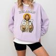 LDS Book Of Mormon Meme Helaman 6 Comfort Colors Sweatshirt Crimson