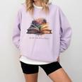 Let The Adventures Begin Book Lovers Magical Whimsical Art Comfort Colors Sweatshirt Crimson Let The Adventures Begin Book Lovers Magical Whimsical Art Comfort Colors Sweatshirt Crimson