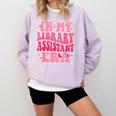 Librarian Assistant Shirt Books Reader Library Assistant Comfort Colors Sweatshirt Crimson Librarian Assistant Shirt Books Reader Library Assistant Comfort Colors Sweatshirt Crimson