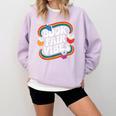 Library Book Fair Vibe Groovy Retro School Reading Nostalgic Comfort Colors Sweatshirt Crimson Library Book Fair Vibe Groovy Retro School Reading Nostalgic Comfort Colors Sweatshirt Crimson