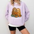 Life Is Better With Sloths And Books Cute Sloth Lover Comfort Colors Sweatshirt Crimson Life Is Better With Sloths And Books Cute Sloth Lover Comfort Colors Sweatshirt Crimson