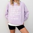 I Literally Wrote A Book To Warn You All About This Orwell Comfort Colors Sweatshirt Crimson
