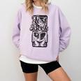 Lost In a Book Comfort Colors Sweatshirt Crimson