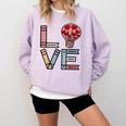 Love Books Reading Comfort Colors Sweatshirt Crimson Love Books Reading Comfort Colors Sweatshirt Crimson