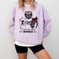 Love Me Like My Demons Do Dark Romance Merch Smutty Book Comfort Colors Sweatshirt Crimson