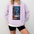 Magic Books Butterflies Fantasy Nature Tea Enchanting Comfort Colors Sweatshirt Crimson