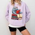 Manatee Reading Books Matching Bookworm Readers Librarian Comfort Colors Sweatshirt Crimson Manatee Reading Books Matching Bookworm Readers Librarian Comfort Colors Sweatshirt Crimson