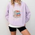 Maybe Books Are Addicted To Me Comfort Colors Sweatshirt Crimson Maybe Books Are Addicted To Me Comfort Colors Sweatshirt Crimson