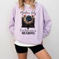 Meadows Baby Our Last Name Is Meadows Dark Romance Smut Book Comfort Colors Sweatshirt Crimson Meadows Baby Our Last Name Is Meadows Dark Romance Smut Book Comfort Colors Sweatshirt Crimson