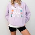 Meet Me At The Book Store Comfort Colors Sweatshirt Crimson Meet Me At The Book Store Comfort Colors Sweatshirt Crimson