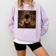 Melanin Afro Women Educated Reading Book History Comfort Colors Sweatshirt Crimson Melanin Afro Women Educated Reading Book History Comfort Colors Sweatshirt Crimson