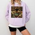 Melanin Afro Women Educated Reading Book History Girls Comfort Colors Sweatshirt Crimson Melanin Afro Women Educated Reading Book History Girls Comfort Colors Sweatshirt Crimson