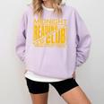 Midnight Reading Club Night Owl Book Readers Comfort Colors Sweatshirt Crimson Midnight Reading Club Night Owl Book Readers Comfort Colors Sweatshirt Crimson