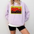 Millions Of Cats Book Cover Comfort Colors Sweatshirt Crimson Millions Of Cats Book Cover Comfort Colors Sweatshirt Crimson