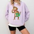 Monkey With a Book Comfort Colors Sweatshirt Crimson Monkey With a Book Comfort Colors Sweatshirt Crimson