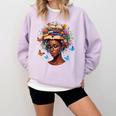Month Honoring Past Inspiring Pride Melanin Book Comfort Colors Sweatshirt Crimson