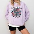 Morally Grey Skeleton Reading Smut Smutty Spicy Books Lover Comfort Colors Sweatshirt Crimson Morally Grey Skeleton Reading Smut Smutty Spicy Books Lover Comfort Colors Sweatshirt Crimson