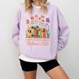 A New Chapter Begins Retired 2025 Books Flowers Comfort Colors Sweatshirt Crimson A New Chapter Begins Retired 2025 Books Flowers Comfort Colors Sweatshirt Crimson