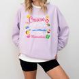 I Have No Control On A Cruise They Just Book Themselves Comfort Colors Sweatshirt Crimson I Have No Control On A Cruise They Just Book Themselves Comfort Colors Sweatshirt Crimson