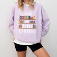 i Have No Shelf Control Book Lovers Book Reading Library Comfort Colors Sweatshirt Crimson