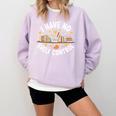 I Have No Shelf Control Witty Book Lover Artwork Comfort Colors Sweatshirt Crimson