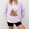 North Pole Book Club Gingerbread Christmas Reading Comfort Colors Sweatshirt Crimson North Pole Book Club Gingerbread Christmas Reading Comfort Colors Sweatshirt Crimson