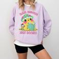 Do Not Forbid Fanatics Books Funny Mushroom Books Reading Comfort Colors Sweatshirt Crimson Do Not Forbid Fanatics Books Funny Mushroom Books Reading Comfort Colors Sweatshirt Crimson