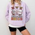 Nothing Goes Beyond Reading Rock Paper Scissors Book Comfort Colors Sweatshirt Crimson