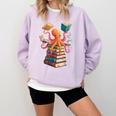 Octopus Book Reading Book Reader Ocean Octopus Comfort Colors Sweatshirt Crimson