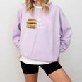 One More Chapter Sign Language Deaf Reading Book Lover Comfort Colors Sweatshirt Crimson