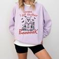 Oops I Got Another Book Boo Ghost Read Book Comfort Colors Sweatshirt Crimson