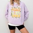 Peace Love Books Librarian Teacher Life Book Library Comfort Colors Sweatshirt Crimson Peace Love Books Librarian Teacher Life Book Library Comfort Colors Sweatshirt Crimson