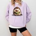 Porcupine Reading Book Hedgehog Book Lover Comfort Colors Sweatshirt Crimson Porcupine Reading Book Hedgehog Book Lover Comfort Colors Sweatshirt Crimson