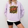 POW Comic Book Retro Artwork – Cartoon Collector Comfort Colors Sweatshirt Crimson POW Comic Book Retro Artwork – Cartoon Collector Comfort Colors Sweatshirt Crimson
