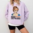 Pride And Prejudice Book Jane Austen Merch LGBTQ Comfort Colors Sweatshirt Crimson
