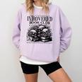 Proudly Anti Social Member Of The Introverted Book Club Comfort Colors Sweatshirt Crimson