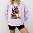 Raccoon Reading Books Matching Bookworm Readers Librarian Comfort Colors Sweatshirt Crimson Raccoon Reading Books Matching Bookworm Readers Librarian Comfort Colors Sweatshirt Crimson