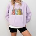 There Is No Such Thing As Too Many Books Lover Comfort Colors Sweatshirt Crimson