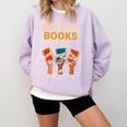 Read Banned Books Club Freely Anti-Censorship Librarian Comfort Colors Sweatshirt Crimson Read Banned Books Club Freely Anti-Censorship Librarian Comfort Colors Sweatshirt Crimson