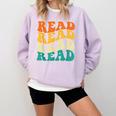 Read Read Read Read Book Lover Reading Bookworm Reader Comfort Colors Sweatshirt Crimson Read Read Read Read Book Lover Reading Bookworm Reader Comfort Colors Sweatshirt Crimson
