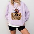 Read Book Reader Library Reading Librarian Pirate Bookworm Comfort Colors Sweatshirt Crimson Read Book Reader Library Reading Librarian Pirate Bookworm Comfort Colors Sweatshirt Crimson
