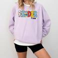 Reader I Am Bookworm Librarian I Heart Read Book Lover Comfort Colors Sweatshirt Crimson Reader I Am Bookworm Librarian I Heart Read Book Lover Comfort Colors Sweatshirt Crimson