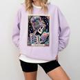 The Reader Tarot Card Women Book Lover Librarian Read Comfort Colors Sweatshirt Crimson The Reader Tarot Card Women Book Lover Librarian Read Comfort Colors Sweatshirt Crimson