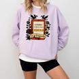 A Reader Without Their Book Is A Tragedy Dragon Rider Quote Comfort Colors Sweatshirt Crimson