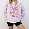 Reading 6 7 Meme Six Seven Cozy Book Lover Teacher Comfort Colors Sweatshirt Crimson
