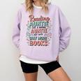Reading Auntie Book Lover For Bookworm Aunt Comfort Colors Sweatshirt Crimson Reading Auntie Book Lover For Bookworm Aunt Comfort Colors Sweatshirt Crimson